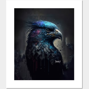 Dripping Raven Artwork Posters and Art